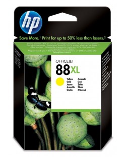 HP 88XL High Yield Yellow Original Ink Cartridge cartouche d'encre 1 pièce(s) Rendement élevé (XL) Jaune