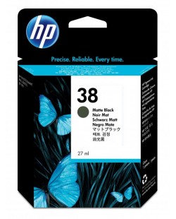 HP 38 cartouche d'encre 1 pièce(s) Original Rendement standard Noir mat