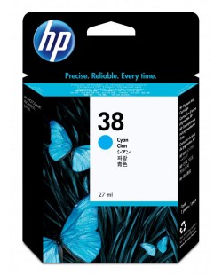 HP 38 cartouche d'encre 1 pièce(s) Original Rendement standard Cyan