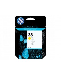 HP 38 cartouche d'encre 1 pièce(s) Original Rendement standard Jaune