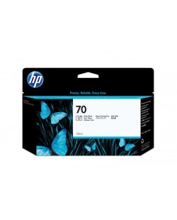 HP 70 cartouche d'encre DesignJet noir photo, 130 ml