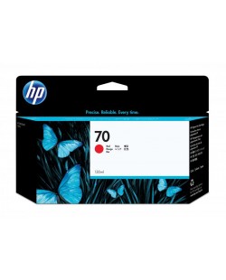 HP 70 cartouche d'encre DesignJet rouge, 130 ml