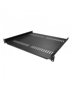 StarTech.com Lot de 2 Étagère 1U pour Rack Serveur, Étagère Cantilever Universelle Ventilée pour Montage en Rack, pour Rack