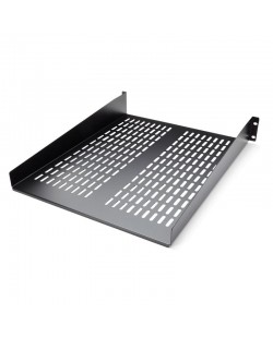 StarTech.com Etagère ventilée montée en rack 2U 22 pouces - Etagère d'armoire serveur fixe - 22 kg