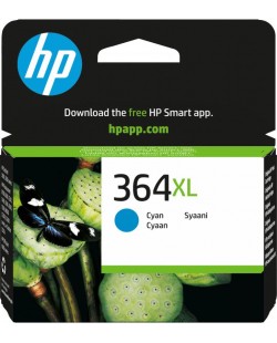 HP 364XL cartouche d'encre cyan grande capacité authentique