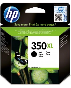 HP 350XL cartouche d'encre 1 pièce(s) Original Rendement élevé (XL) Photo noire
