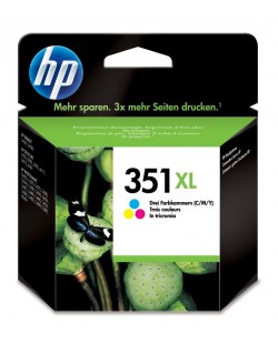 HP 351XL cartouche d'encre trois couleurs grande capacité authentique