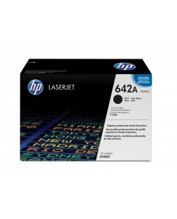 HP 642A Black Original LaserJet Toner Cartridge Cartouche de toner 1 pièce(s) Noir