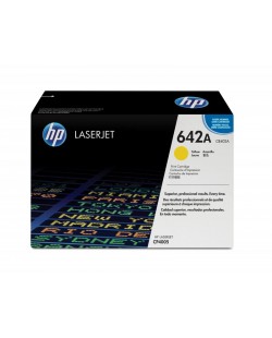 HP 642A Yellow Original LaserJet Toner Cartridge Cartouche de toner 1 pièce(s) Jaune