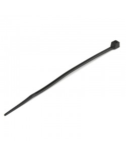 StarTech.com Colliers de Serrage 10 cm Noirs - Largeur 2 mm - Diam. faisceau 22 mm - Résistance traction 8 kg - Fermeture gliss