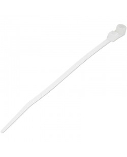 StarTech.com Colliers de Serrage avec Trous de Montage 10 cm - Largeur 2 mm - Diam. de faisceau 24 mm - Résistance 8 kg - Colli