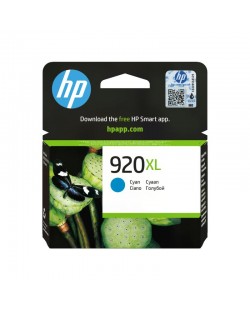 HP 920XL cartouche d'encre cyan grande capacité authentique