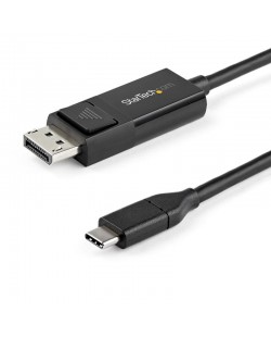 StarTech.com Câble USB Type-C vers DisplayPort 1.2 (bidirectionnel) - 1m - Adaptateur USB-C à DP