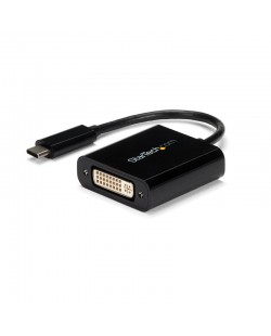 StarTech.com Adaptateur vidéo USB Type-C vers DVI - M/F - Noir