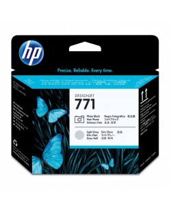 HP 771 tête d'impression DesignJet noir photo/gris clair