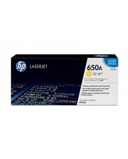 HP 650A toner LaserJet jaune authentique
