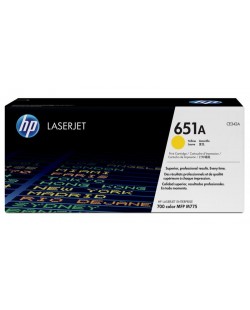 HP 651A toner LaserJet jaune authentique