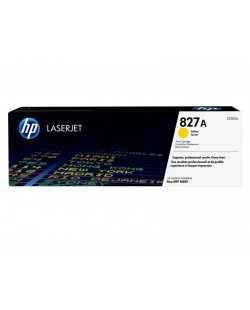 HP 827A toner LaserJet jaune authentique