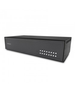StarTech.com Switch KVM Sécurisé à 16 Ports, DVI, NIAP 4.0 KVM de Bureau, Boîtier Métallique, Port CAC, Commutateur KVM, Ma