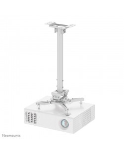 Neomounts CL25-540WH1 Support de plafond pour vidéoprojecteur - h60.5-90.5 cm - installation facile - orientable