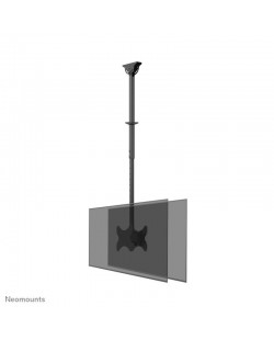 Neomounts CL35-340BL22 Support de plafond pour double écran 23-43" - h106-156 cm