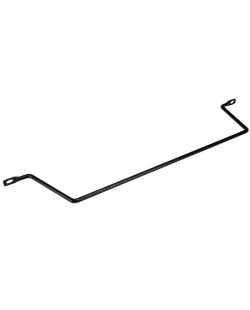 StarTech.com Lot de 10 Barres de Rangement Horizontales avec un Décalage de 10,2cm à 75 degrés, Gestion des Câbles pour Rack