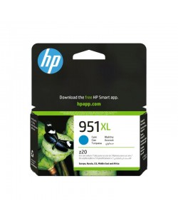 HP 951XL cartouche d'encre cyan grande capacité authentique