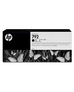 HP 792 775-ml Black Latex Ink Cartridge cartouche d'encre 1 pièce(s) Original Rendement standard Noir
