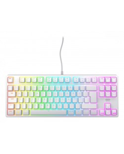 CHERRY K4V2 TKL clavier Gaming USB QWERTY Nordique Blanc