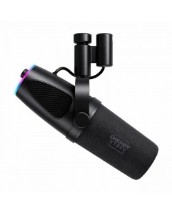 CHERRY NGALE X Noir Microphone pour podcast