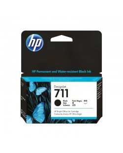 HP 711 cartouche d'encre DesignJet noir, 38 ml