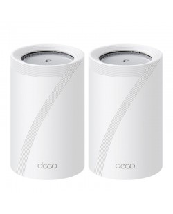 TP-Link Deco BE65 Pro (2-pack) Tri-bande (2,4 GHz / 5 GHz / 6 GHz) Wi-Fi 7 (802.11be) Blanc 3 Interne