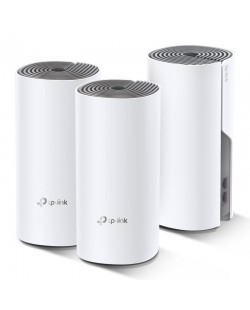 TP-Link Deco E4 (3-pack) Bi-bande (2,4 GHz / 5 GHz) Wi-Fi 5 (802.11ac) Blanc, Gris 2 Interne