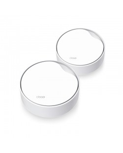 TP-Link DECO X50-POE(2-PACK) système Wi-Fi maillé Bi-bande (2,4 GHz / 5 GHz) Wi-Fi 6 (802.11ax) Blanc Interne