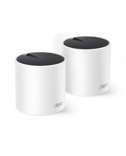 TP-Link DECO X55 (2-Pack) Bi-bande (2,4 GHz / 5 GHz) Wi-Fi 6 (802.11ax) Blanc 3 Interne