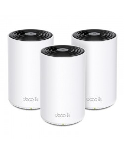 TP-Link Deco XE75 Pro (3-pack) Tri-bande (2,4 GHz / 5 GHz / 6 GHz) Wi-Fi 6E (802.11ax) Blanc Interne