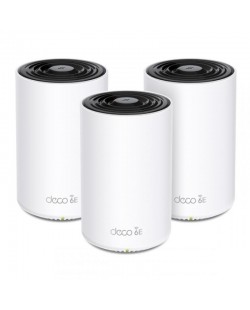 TP-Link Deco XE75 Tri-bande (2,4 GHz / 5 GHz / 6 GHz) Wi-Fi 6E (802.11ax) Blanc 3 Interne