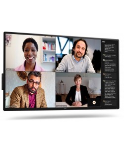 DELL P5525QC Écran plat de signalisation numérique 138,8 cm (54.6") LCD 400 cd/m² 4K Ultra HD Noir