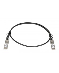 D-Link DEM-CB100S28 câble InfiniBand et à fibres optiques 1 m SFP28 Noir, Argent
