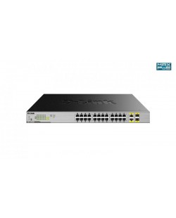 D-Link DGS-1026MP commutateur réseau Non-géré Gigabit Ethernet (10/100/1000) Connexion Ethernet, supportant l'alimentation vi