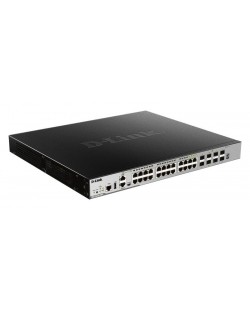 D-Link DGS-3630-28PC/SI commutateur réseau Géré L3 Gigabit Ethernet (10/100/1000) Connexion Ethernet, supportant l'alimentati