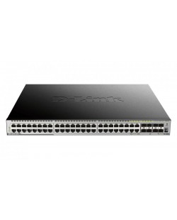 D-Link DGS-3630-52TC/SI/E commutateur réseau Géré L3 Gigabit Ethernet (10/100/1000) 1U Noir