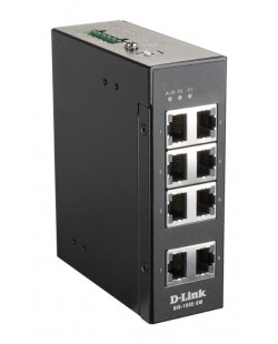 D-Link DIS-100E-8W commutateur réseau Non-géré L2 Fast Ethernet (10/100) Noir