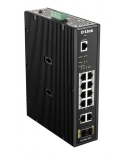 D-Link DIS-200G-12PS commutateur réseau Géré L2 Gigabit Ethernet (10/100/1000) Connexion Ethernet, supportant l'alimentation