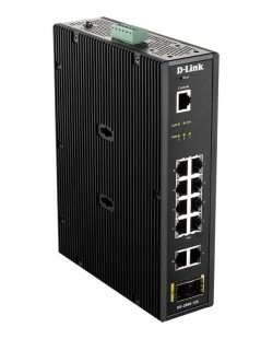 D-Link DIS-200G-12S commutateur réseau Géré L2 Gigabit Ethernet (10/100/1000) Noir