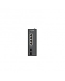 D-Link DIS-210G-06 commutateur réseau Géré L2/L3 Gigabit Ethernet (10/100/1000) DIN rail Noir
