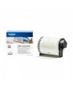 Brother DK-22246 ruban d'étiquette Noir sur blanc