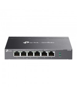 TP-Link Omada DS106P commutateur réseau Non-géré Fast Ethernet (10/100) Connexion Ethernet, supportant l'alimentation via ce