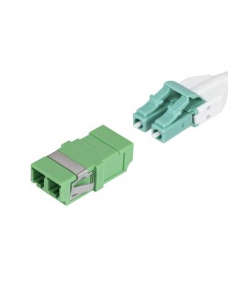 StarTech.com Coupleur LC vers LC, Lot de 10, OS2 Monomode SC Empreinte Coupleur Fibre Optique LC Sans Bride, Adaptateur Duplex L