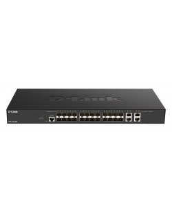 D-Link DXS-1210-28S commutateur réseau Géré L2/L3 10G Ethernet (100/1000/10000) 1U Noir